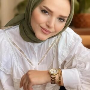 Bambu Kraş Eşarp Haki