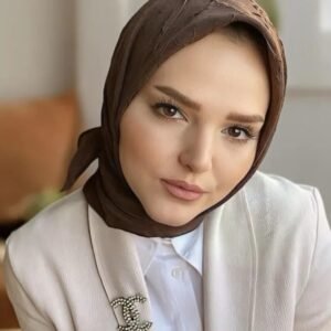 Bambu Kraş Eşarp Koyu Kahve