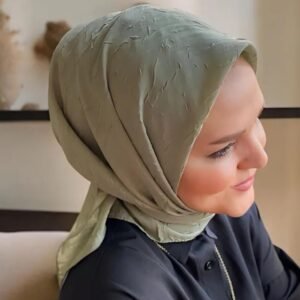 Bambu Kraş Eşarp Su Yeşili