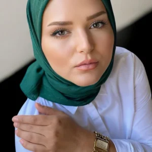 Bambu Kraş Eşarp Zümrüt Yeşili