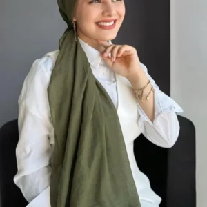 Dubai Pamuk Şal Haki