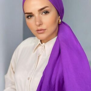 Mor Pamuk Kraş Şal
