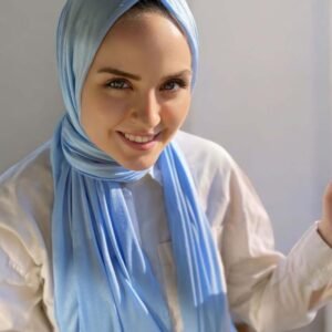Penye Şal Bebe Mavisi
