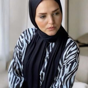 Penye Şal Siyah